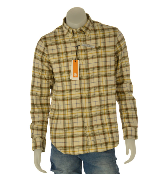 CAMICIA UOMO RAGAZZO FLANELLA COTONE MARCA TIMBERLAND ART. TB0A6V4A