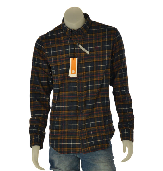 CAMICIA UOMO RAGAZZO FLANELLA COTONE MARCA TIMBERLAND ART. TB0A6V4A