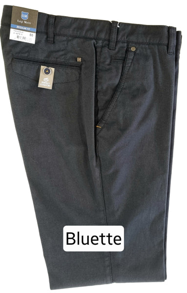 PANTALONE UOMO RAGAZZO COTONE ELASTICIZZATO MARCA LUIGI MORINI ART. MANNHEIM 4278