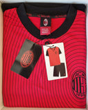 PIGIAMA CORTO UOMO RAGAZZO SERAFINO COTONE SQUADRA MILAN ART. PGCM2030