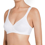 REGGISENO CLASSICO MODELLANTE SPALLA LARGA REGOLABILE RICAMO TRIUMPH ART. ELEGANT COTTON N