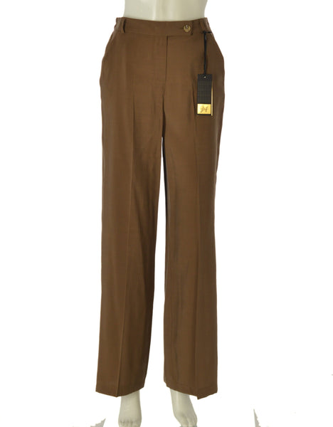 PANTALONI DONNA TASCHE ELASTICO IN VITA ELEGANTE  GRIFFAI ART. DGP7051