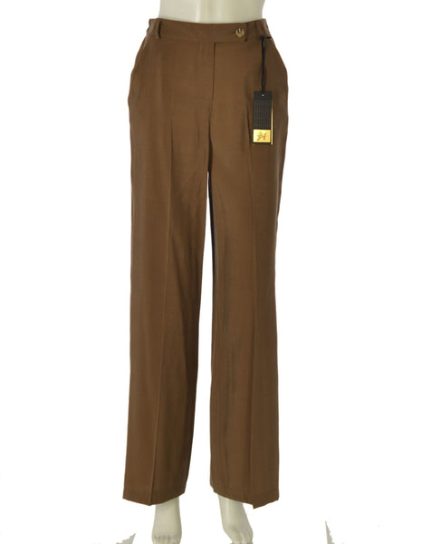 PANTALONI DONNA TASCHE ELASTICO IN VITA ELEGANTE  GRIFFAI ART. DGP7051