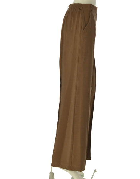 PANTALONI DONNA TASCHE ELASTICO IN VITA ELEGANTE  GRIFFAI ART. DGP7051