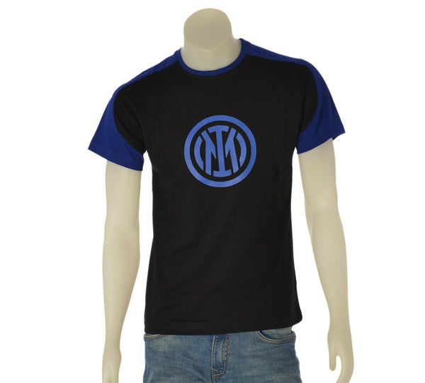 T-SHIRT UOMO INTER COTONE LOGO GIROCOLLO  ART. TSHC C10 I002