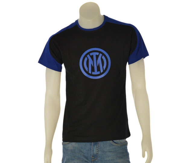 T-SHIRT UOMO INTER COTONE LOGO GIROCOLLO  ART. TSHC C10 I002