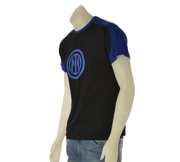 T-SHIRT UOMO INTER COTONE LOGO GIROCOLLO  ART. TSHC C10 I002