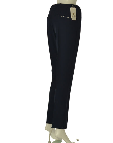 PANTALONE DONNA ELASTICO CLASSICO SPACCHETTI PERLA ART. 2556