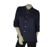 CAMICIA BLUSA DONNA COREANA MANICA LUNGA BOTTONI MYSTREET ART. FLC472C-90