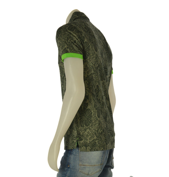 POLO UOMO HAWK & EAGLE MANICA CORTA FANTASIA COTONE ART. AMO228