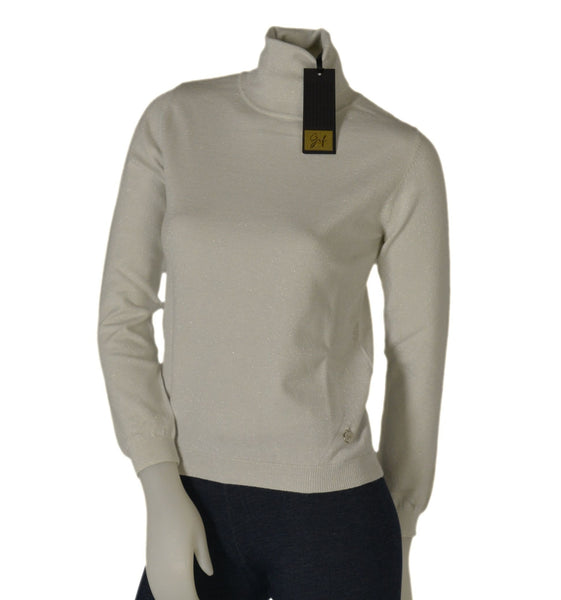 MAGLIONE INVERNALE DONNA DOLCEVITA LUREX BASICO ART.3013 MARCAGRIFFAI