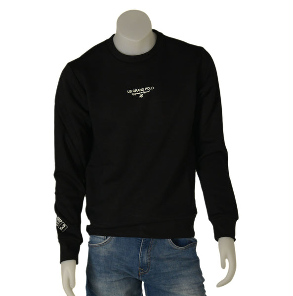 FELPA UOMO RAGAZZO GIROCOLLO CALDA MARCA U.S. GRAND POLO ART. USF895