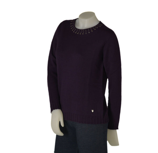 MAGLIONE DONNA RAGAZZA GIROCOLLO MARCA MAGLIFICIO DI NIBIONNO ART. S915312