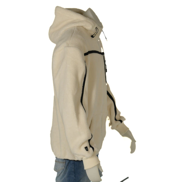 FELPA UOMO ZIP CAPPUCCIO POLSINI TASCHE MARCA BUILDING-91 ART. M0501