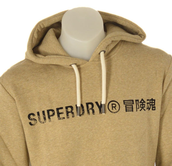 FELPA UOMO CAPPUCCIO POLSINI FASCIA SCRITTA TASCA MARCA SUPERDRY ART. M2013143A