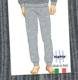 PIGIAMA UOMO RAGAZZO JACQUARD FANTASIA CALDO POLSINI MARCA BIP BIP ART. 7113