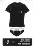 COMPLETO INTIMO UOMO RAGAZZO T-SHIRT SLIP COTONE ELASTICIZZATO SQUADRA JUVENTUS ART. C101230