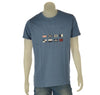 T-SHIRT UOMO RAGAZZO MANICA CORTA COTONE STAMPA MARCA AVIREX ART. AX0586