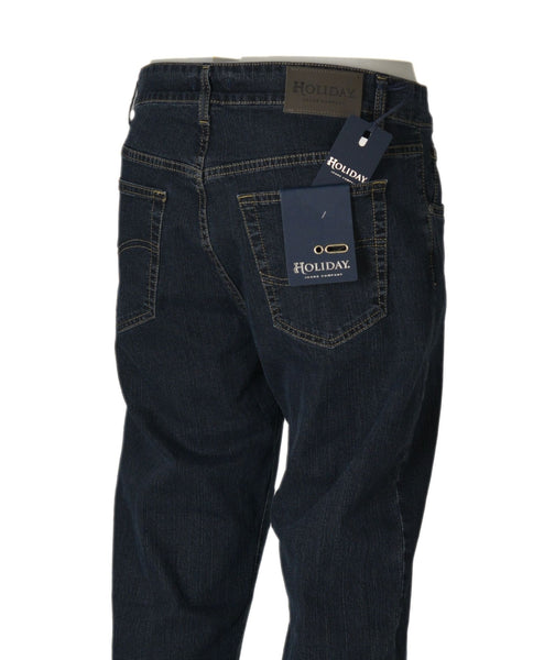 JEANS PANTALONE UOMO REGULAR FIT VITA ALTA TASCHE MARCA HOLIDAY ART.ALEXANDER