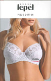 REGGISENO COMODO CON FERRETTO PIZZO COTONE MARCA LEPEL ART. 451