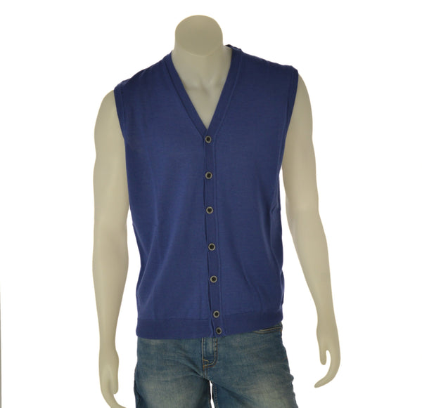 GILET UOMO RAGAZZO MISTO LANA BOTTONI MARCA SPORTING MARE ART. 120/161B