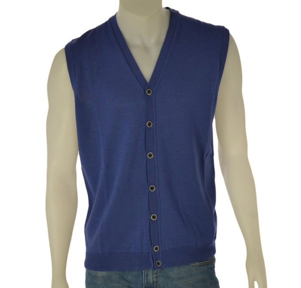 GILET UOMO RAGAZZO MISTO LANA BOTTONI MARCA SPORTING MARE ART. 120/161B