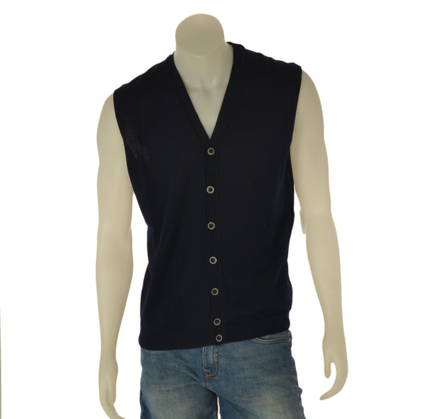 GILET UOMO RAGAZZO MISTO LANA BOTTONI MARCA SPORTING MARE ART. 120/161B