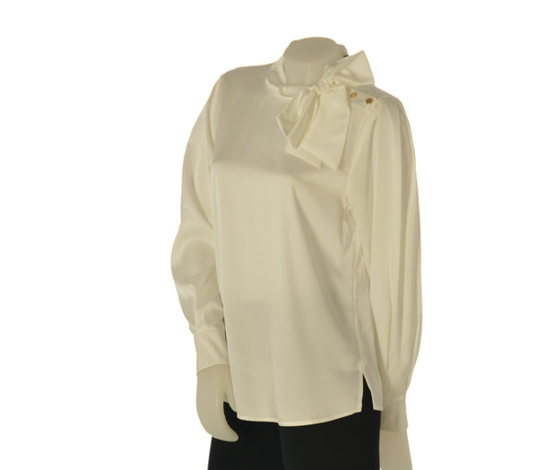 BLUSA DONNA RAGAZZA BOTTONICI FIOCCO MARCA LAURA BIAGIOTTI ART. 511527