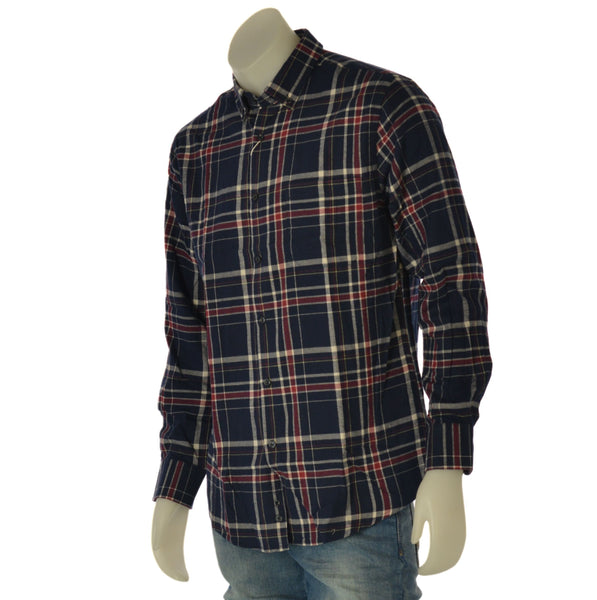 CAMICIA UOMO RAGAZZO FLANELLO TASCHINO MARCA LOSAN ART. LMNAP0102 24058