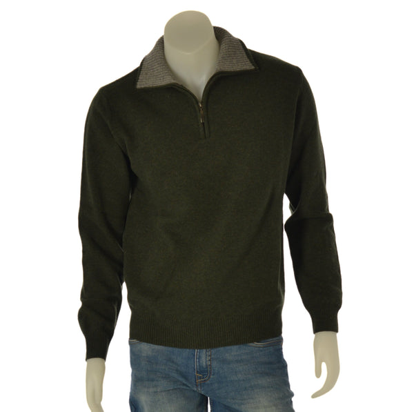 MAGLIONE UOMO RAGAZZO COLLO ZIP MARCA SPORTING MARE ART. 2290/30Z