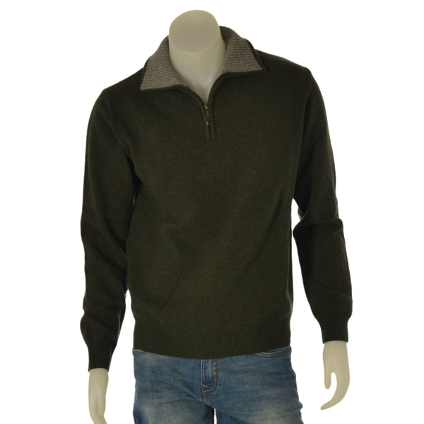 MAGLIONE UOMO RAGAZZO COLLO ZIP MARCA SPORTING MARE ART. 2290/30Z