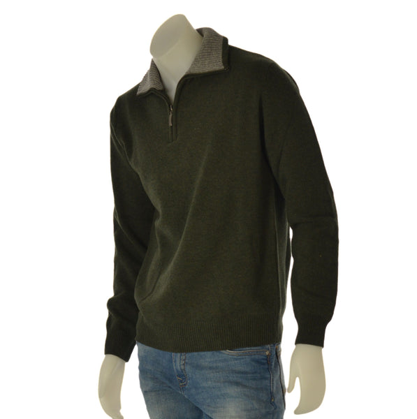 MAGLIONE UOMO RAGAZZO COLLO ZIP MARCA SPORTING MARE ART. 2290/30Z