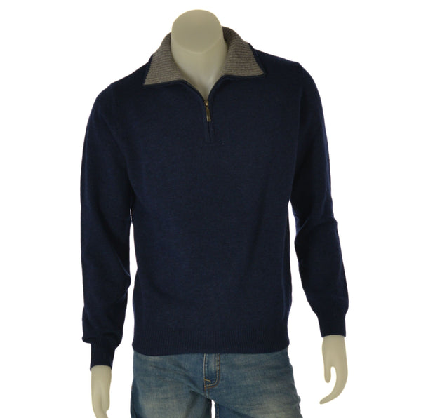 MAGLIONE UOMO RAGAZZO COLLO ZIP MARCA SPORTING MARE ART. 2290/30Z