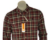 CAMICIA UOMO RAGAZZO SLIM FIT SCOZZESE BUTTON DOWN MARCA TIMBERLAND ART. TB0A6V66