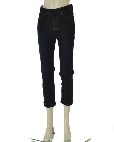 JEANS DONNA RAGAZZA JEGGINGS CORTO MARCA EMANUELA COSTA ART. EC6713