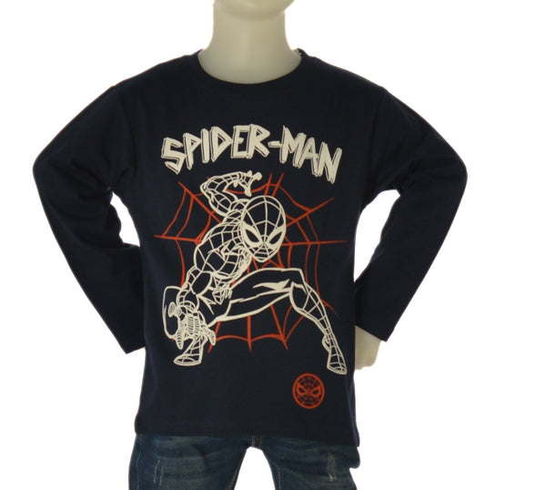 T-SHIRT BIMBO MANICA LUNGA SPIDERMAN MARCA LOSAN ART. LKBAP0303 24069