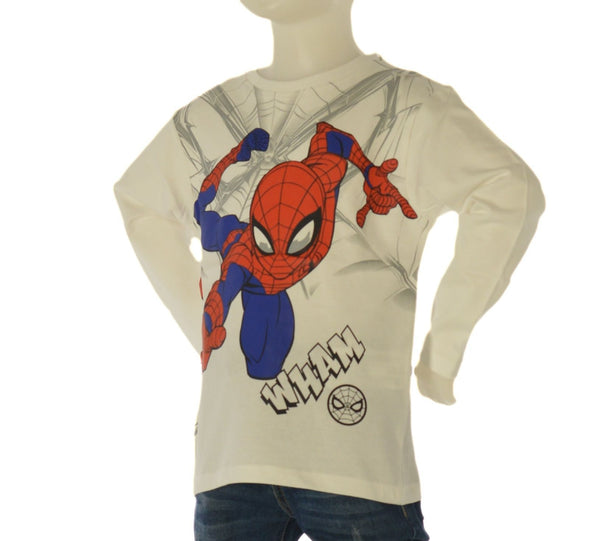 T-SHIRT BIMBO MANICA LUNGA SPIDERMAN MARCA LOSAN ART. LKBAP0303 24068