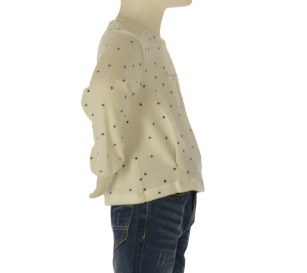 MAGLIA BIMBA STAMPA STELLINE BOTTONCINI MARCA LOSAN ART. LBGAP0303 24040