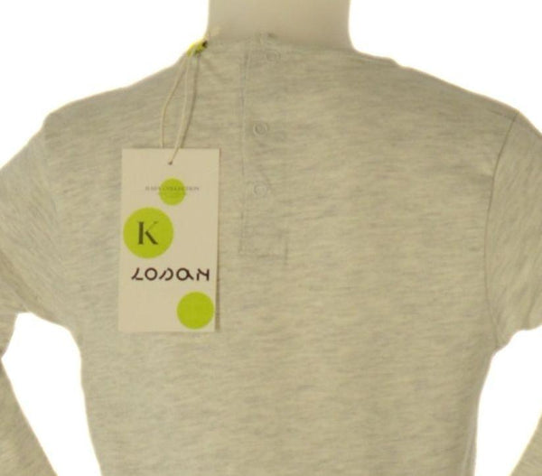 T-SHIRT BIMBA MANICA LUNGA STAMPA BOTTONCINI MARCA LOSAN ART. LBGAP0303 24047