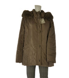 GIACCONE DONNA RAGAZZA TAGLIE OVER CAPPUCCIO BOTTONI ZIP IMBOTTITO MARCA HENRY LELLE ART. 71403