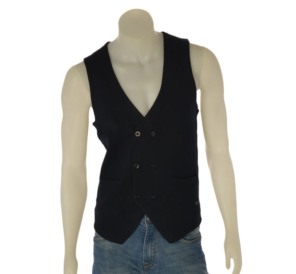 MAGLIONE GILET UOMO RAGAZZO BOTTONI TASCHINI MARCA BACI&ABBRACCI ART. 440035