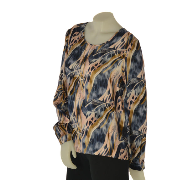 BLUSA DONNA RAGAZZA FANTASIA POLSINI MARCA FRALLA ART. CA25072