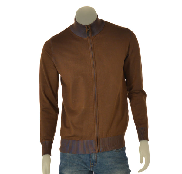 MAGLIONE UOMO RAGAZZO TUTTA ZIP MARCA COVERI ART. TR4074