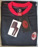 PIGIAMA BAMBINO TERMO COTONE SERAFINO POLSINI LOGO SQUADRA MILAN ART. MT201095