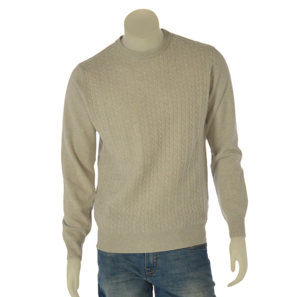 MAGLIONE UOMO RAGAZZO GIROCOLLO TRECCE MARCA SPORTING MARE ART. 2620/80