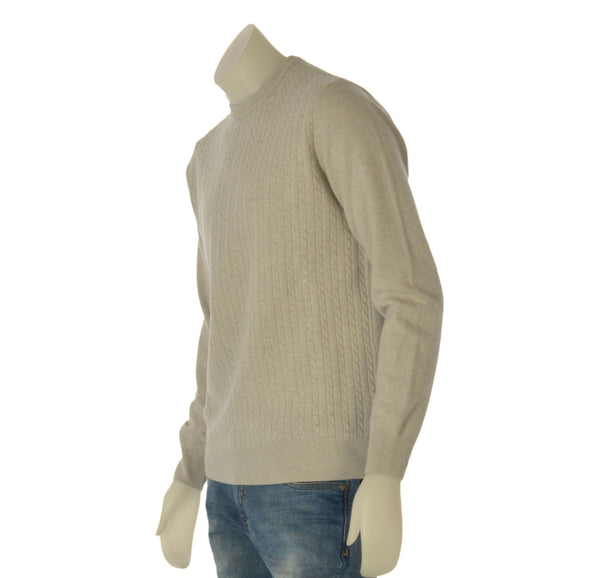 MAGLIONE UOMO RAGAZZO GIROCOLLO TRECCE MARCA SPORTING MARE ART. 2620/80