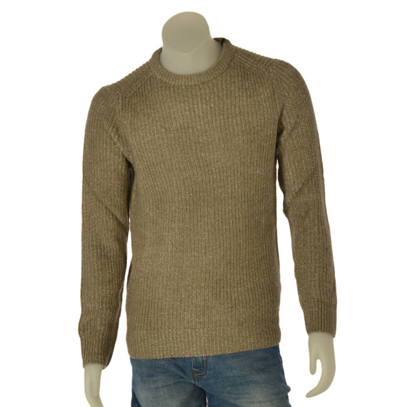 MAGLIONE UOMO RAGAZZO GIROCOLLO COSTE MELANGE MARCA CONSENSO ART. 1323224