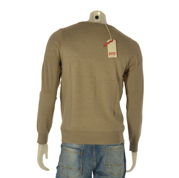 MAGLIONE UOMO RAGAZZO SCOLLO V MARCA RIFLE ART. RFTR71