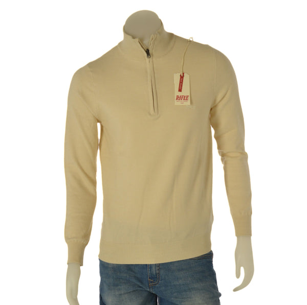 MAGLIONE UOMO RAGAZZO LUPETTO ZIP MARCA RIFLE ART. RFTR072