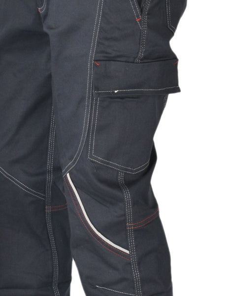 PANTALONE LAVORO TASCHE ZIP ELASTICO MARCA SIGGI ART.BOSTON